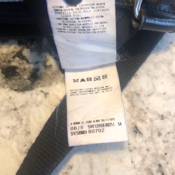 Versace monogram crossbody in black - Picture 7 of 11